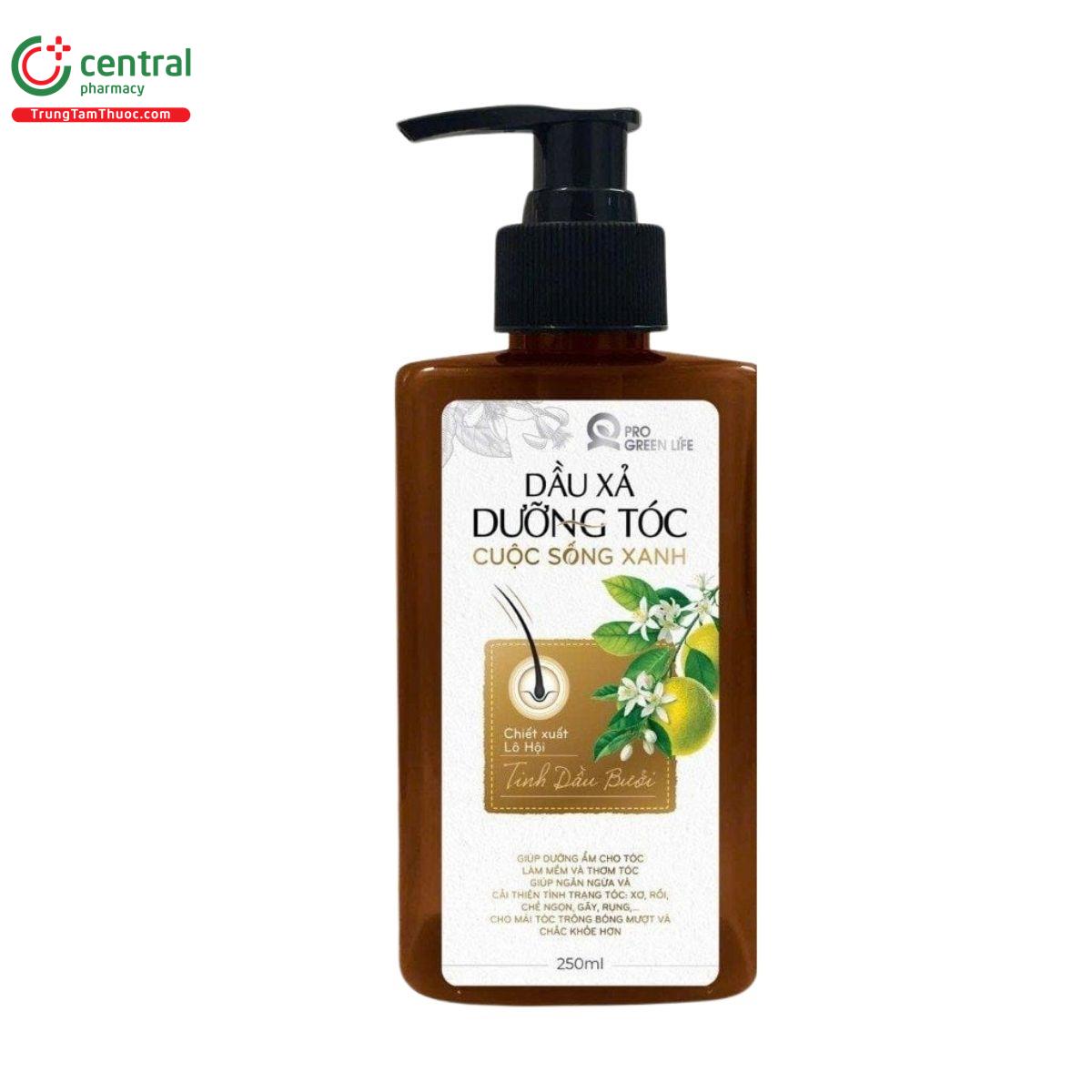 dau xa duong toc cuoc song xanh 250ml 5 J4125