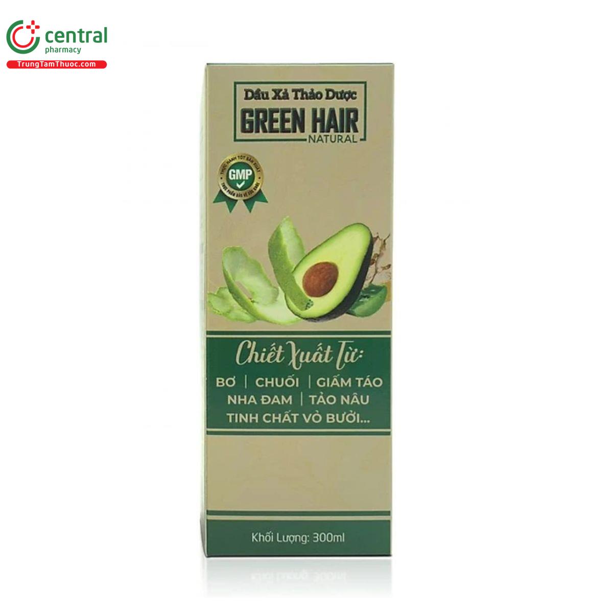 dau xa thao duoc green hair 300ml 4 Q6430