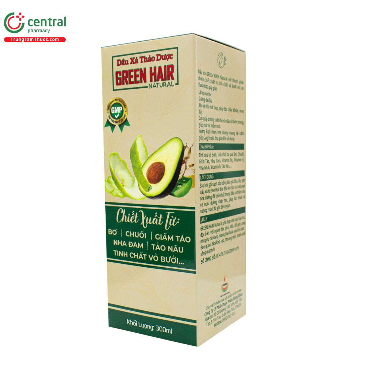 dau xa thao duoc green hair 300ml 5 M5414