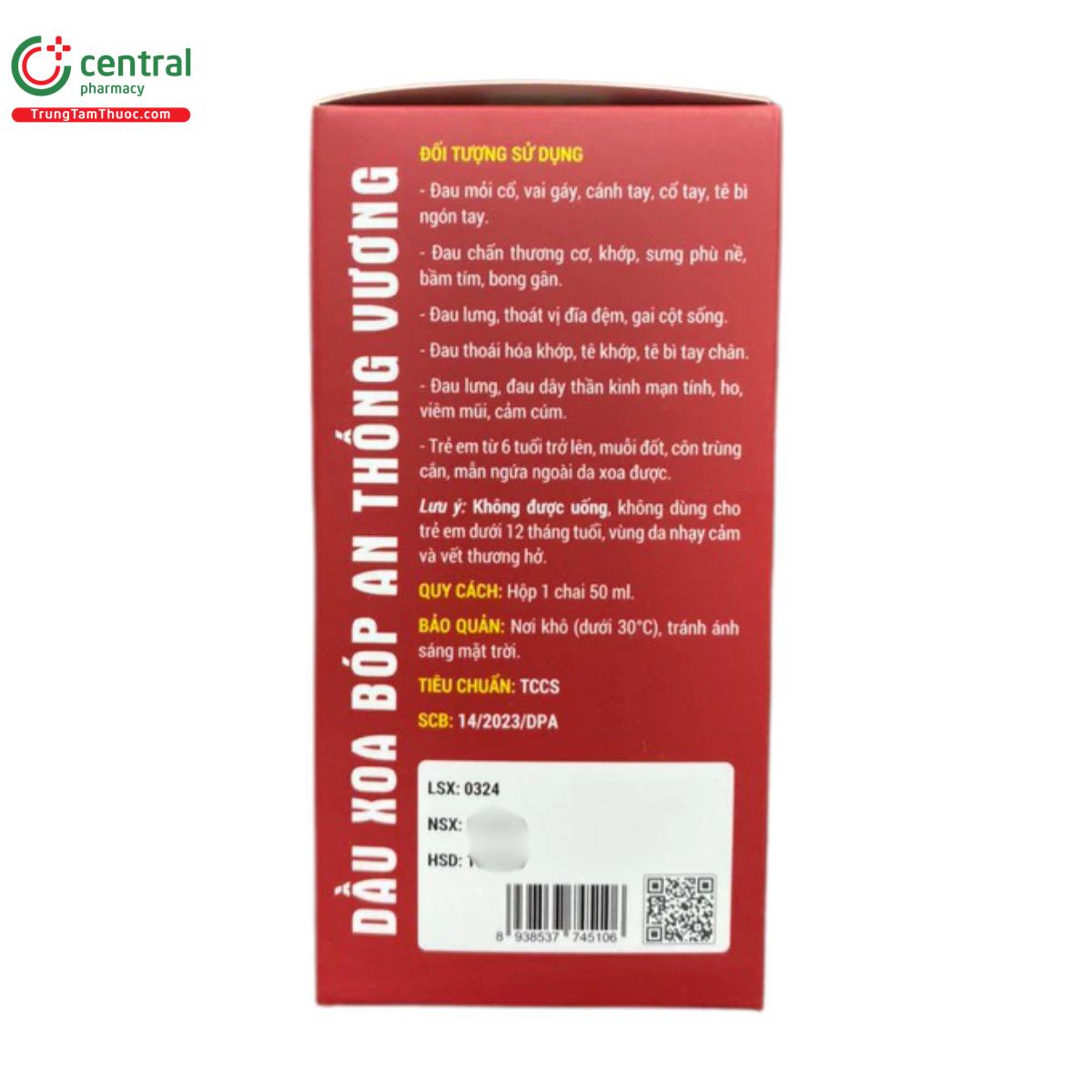 dau xoa bop an thong vuong 8 U8837 dau xoa bop an thong vuong 8 U8837