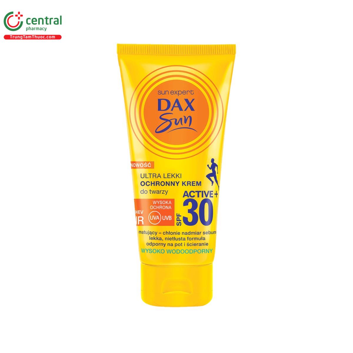 dax sun ultra lekki ochronny krem do twarzy spf30 active 2 V8437 dax sun ultra lekki ochronny krem do twarzy spf30 active 2 V8437