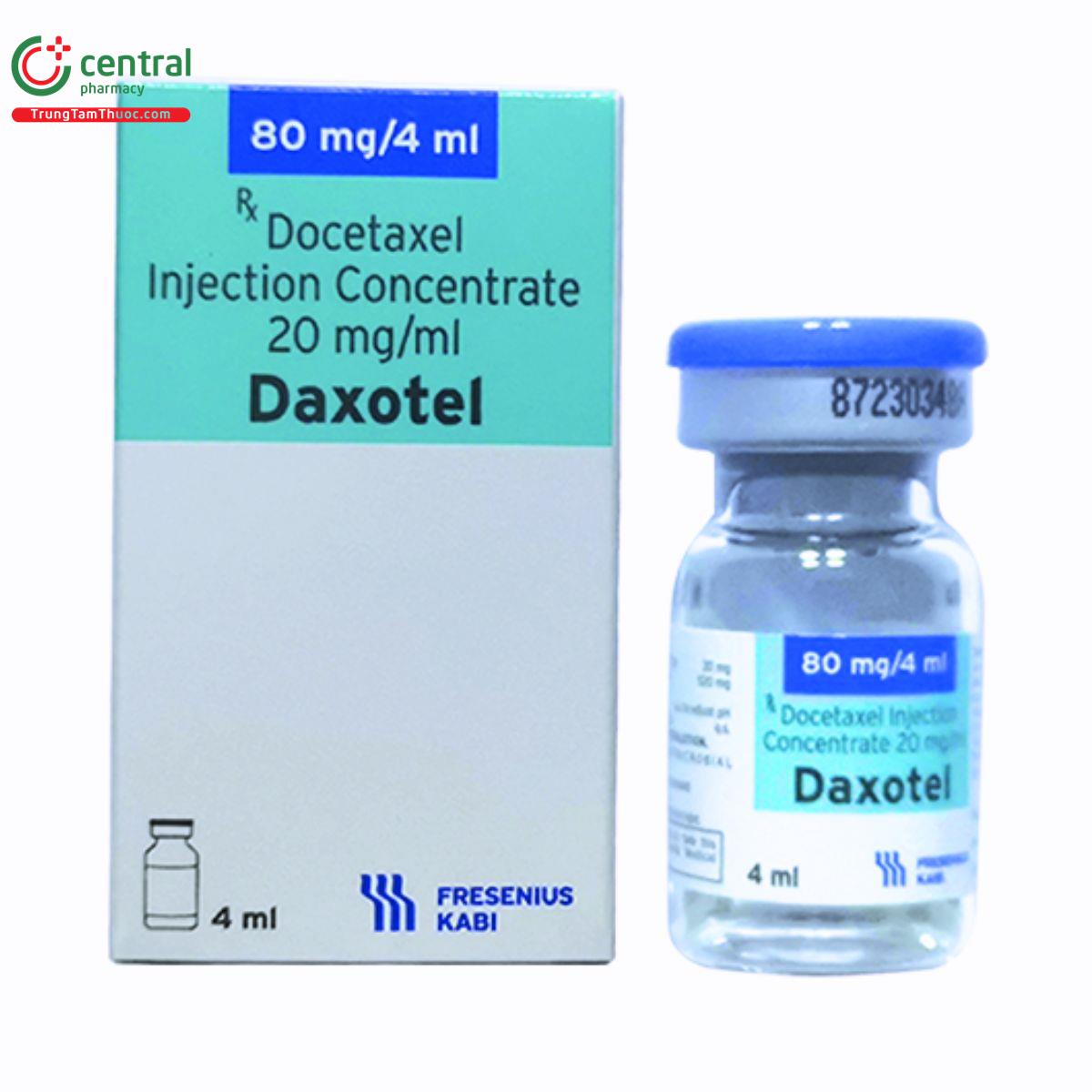 daxotel 80mg 4ml 6 S7741