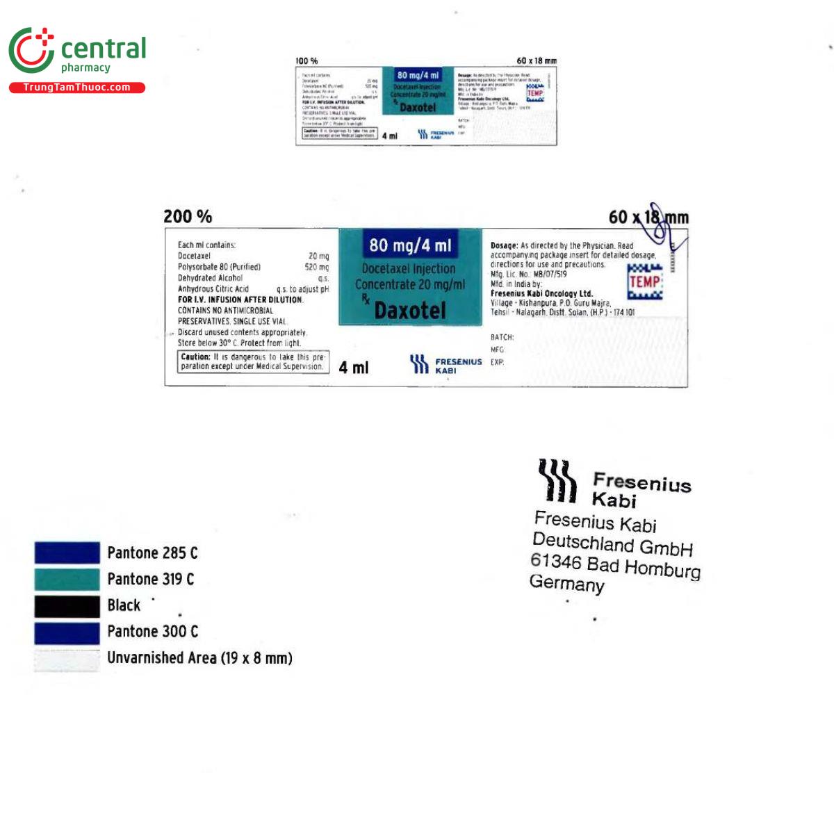 daxotel 80mg 4ml 8 E1171