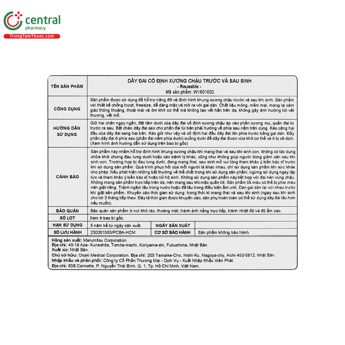 day dai co dinh xuong chau dacco mama baby 9 O5283