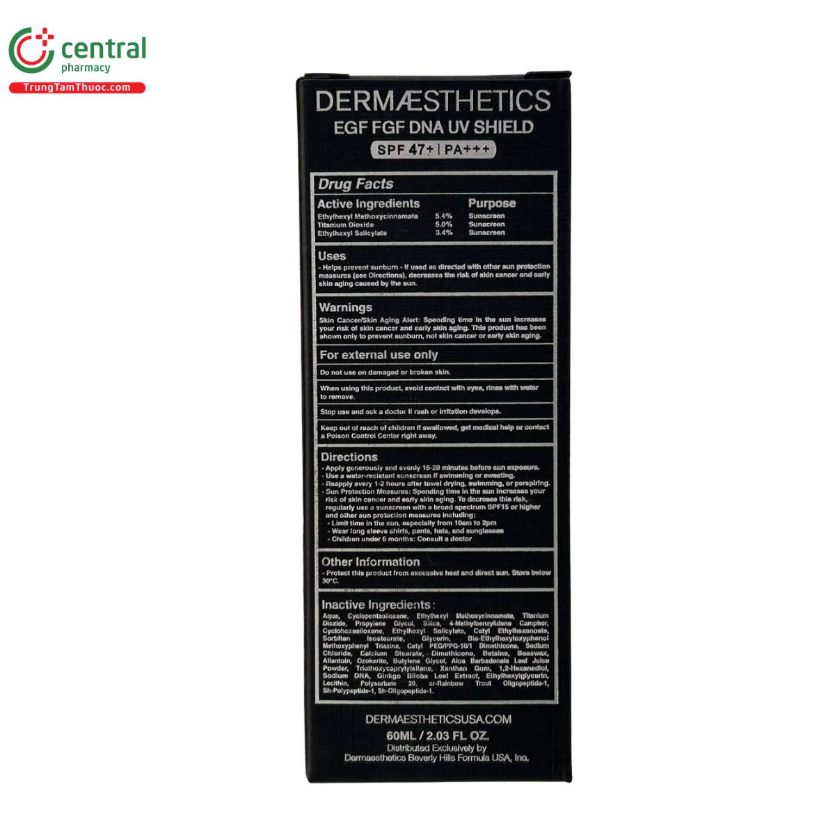 dbh egf uv shield spf47 6 N5678