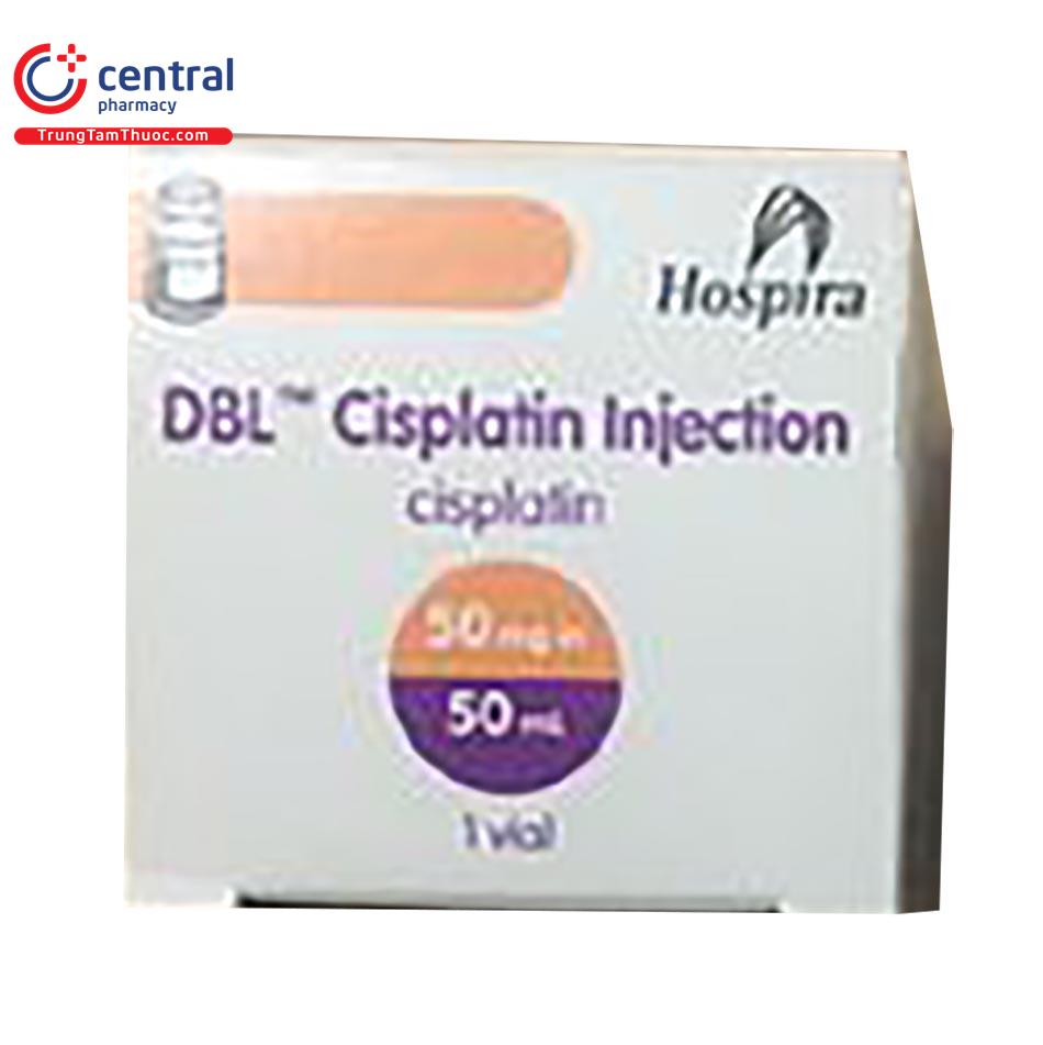 dbl cisplatin injection 50mg 50ml 7 U8840