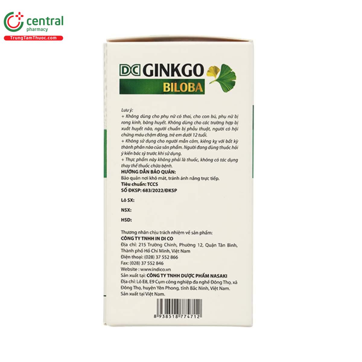 dc ginkgo biloba 2 H3443