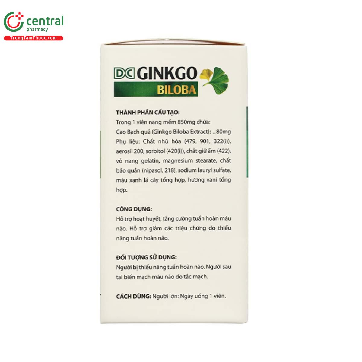 dc ginkgo biloba 3 G2465