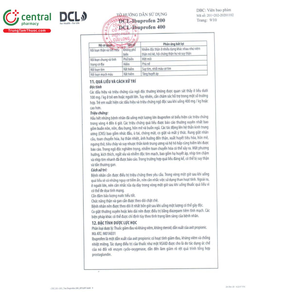 dcl ibuprofen 200 11 Q6088 dcl ibuprofen 200 11 Q6088
