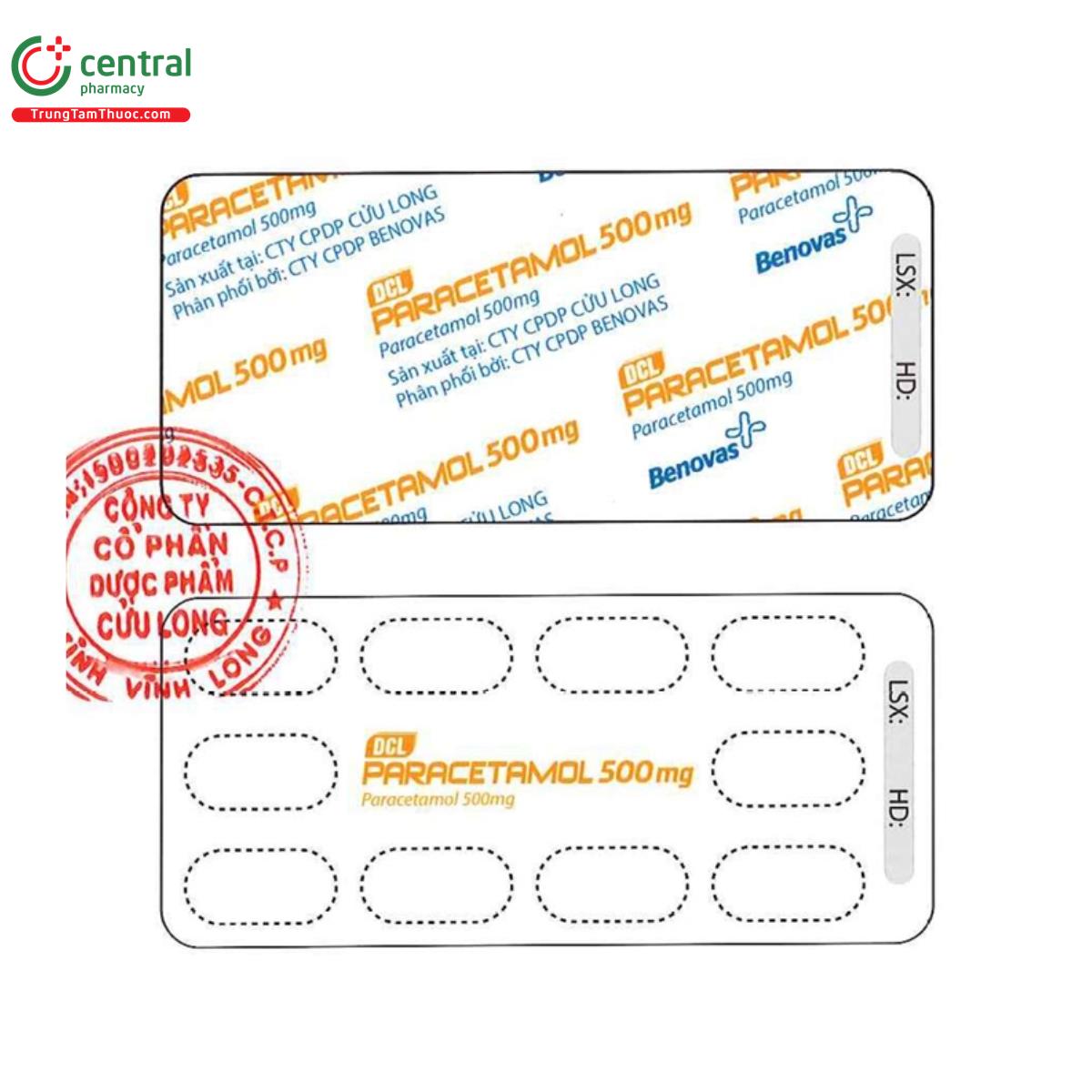 dcl paracetamol 500mg 6 E2606 dcl paracetamol 500mg 6 E2606
