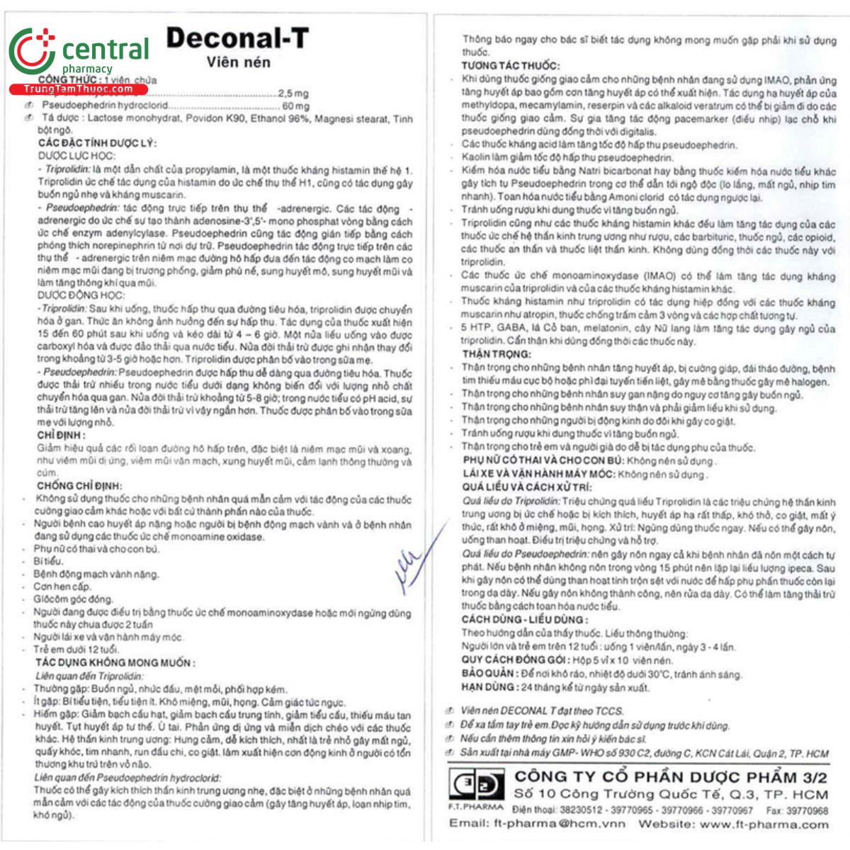 deconal t 1 A0438 deconal t 1 A0438