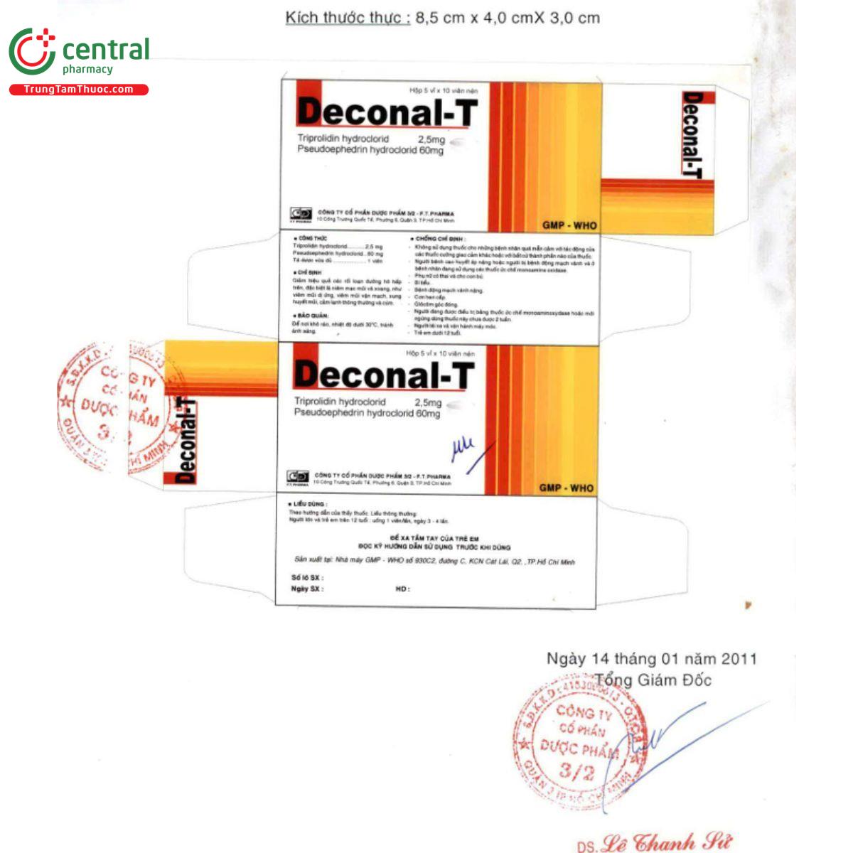 deconal t 3 F2406 deconal t 3 F2406
