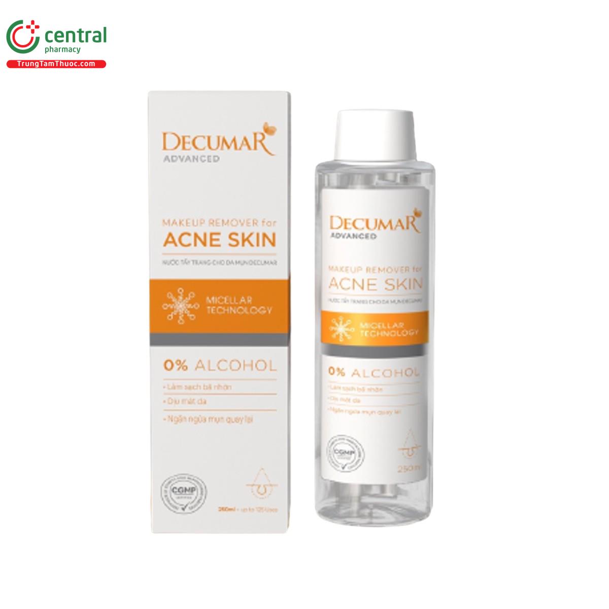 decumar makeup remover for acne skin 3 F2154