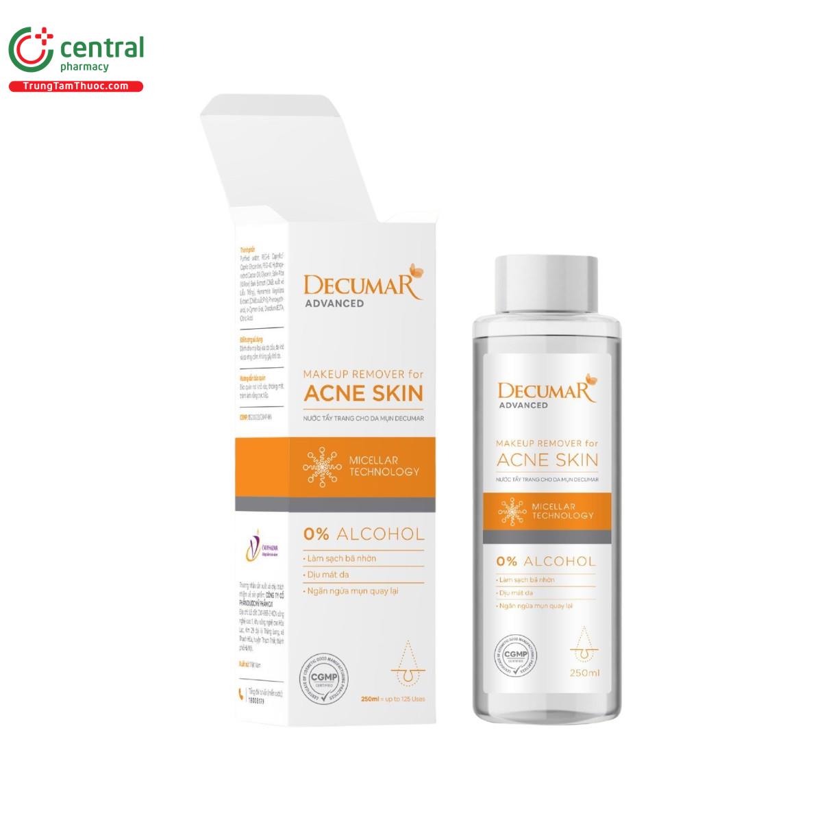 decumar makeup remover for acne skin 4 F2238