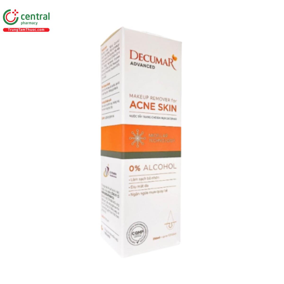 decumar makeup remover for acne skin 6 N5450