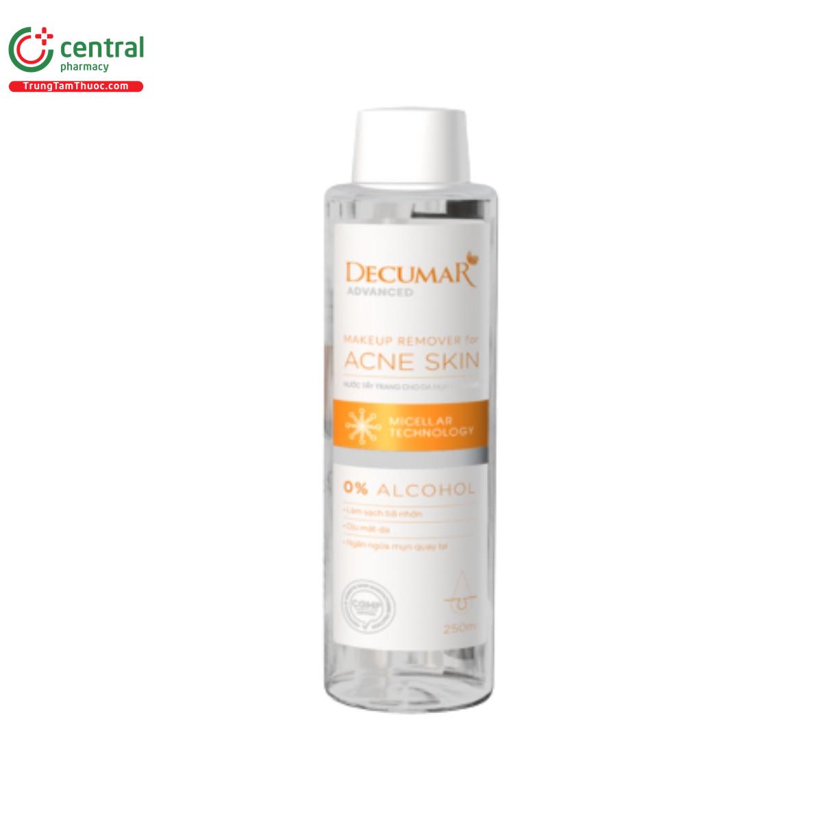 decumar makeup remover for acne skin 8 B0275