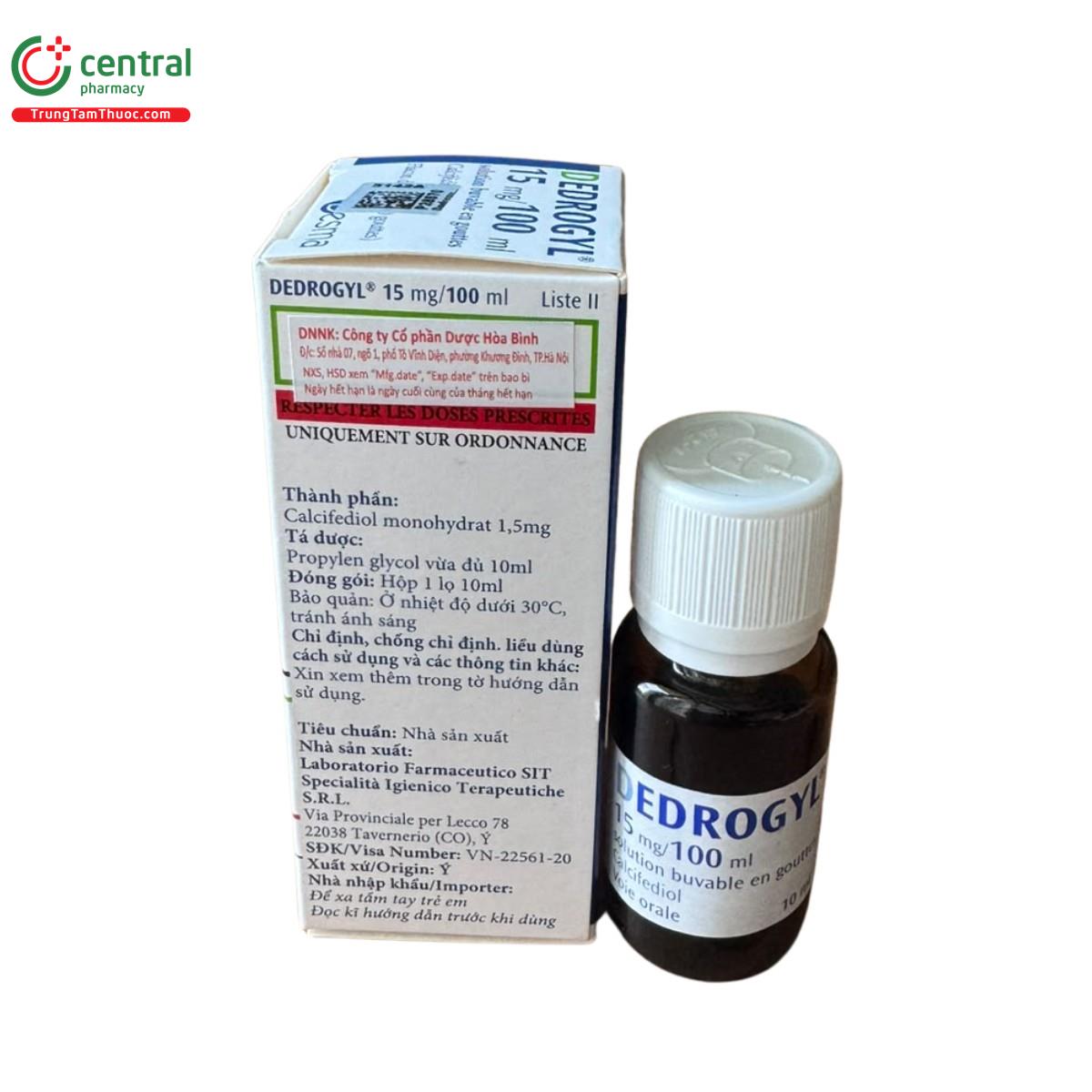dedrogyl 15mg 100ml 1 H2860