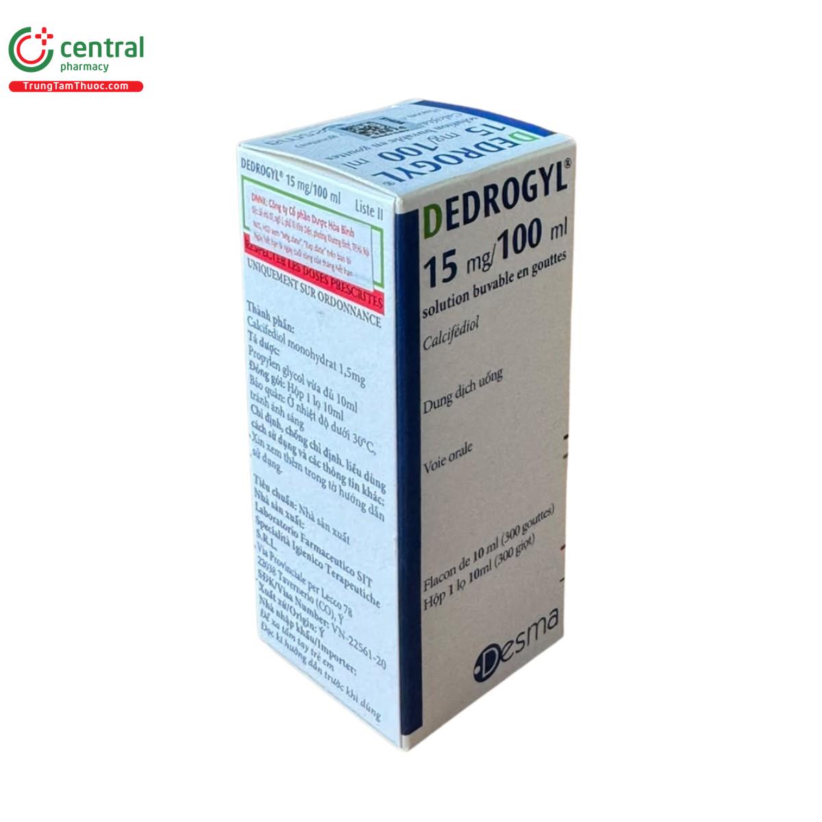 dedrogyl 15mg 100ml 4 F2871