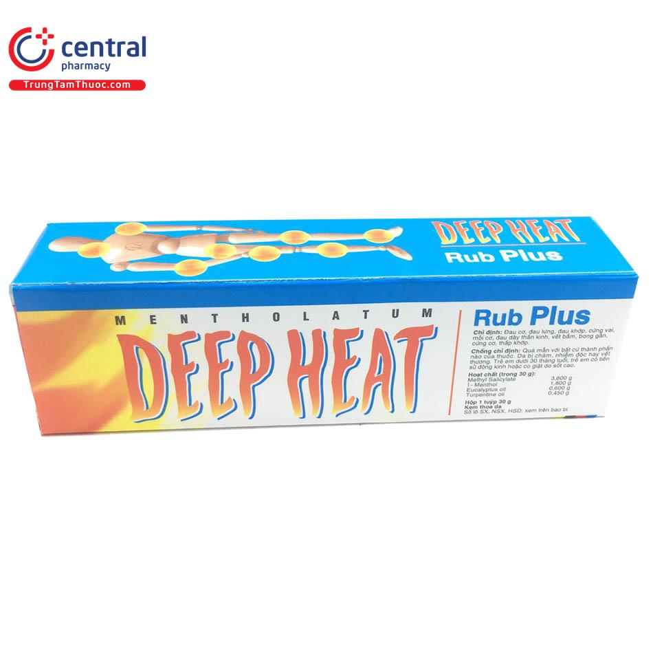 deep heat rub plus 30g 1 L4364