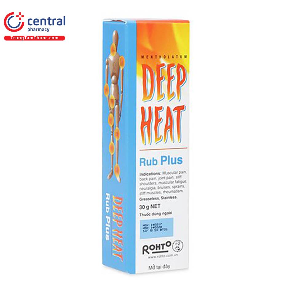 deep heat rub plus 30g 2 P6616