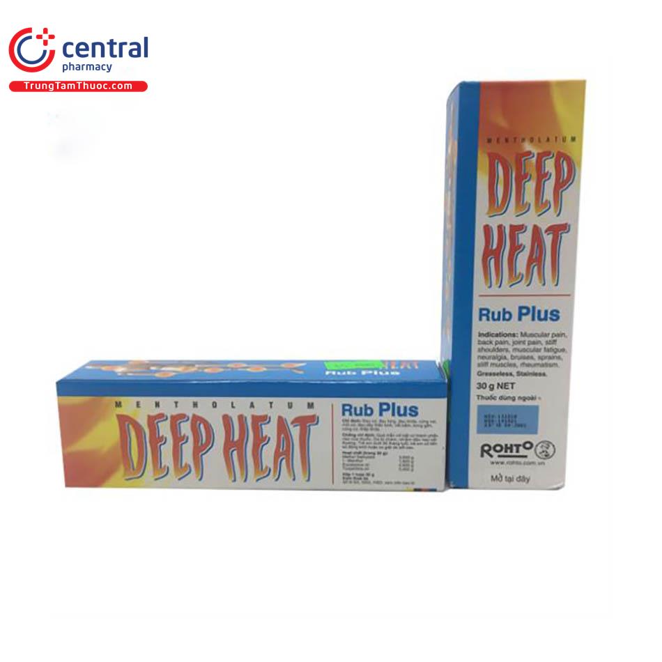 deep heat rub plus 30g 6 K4244