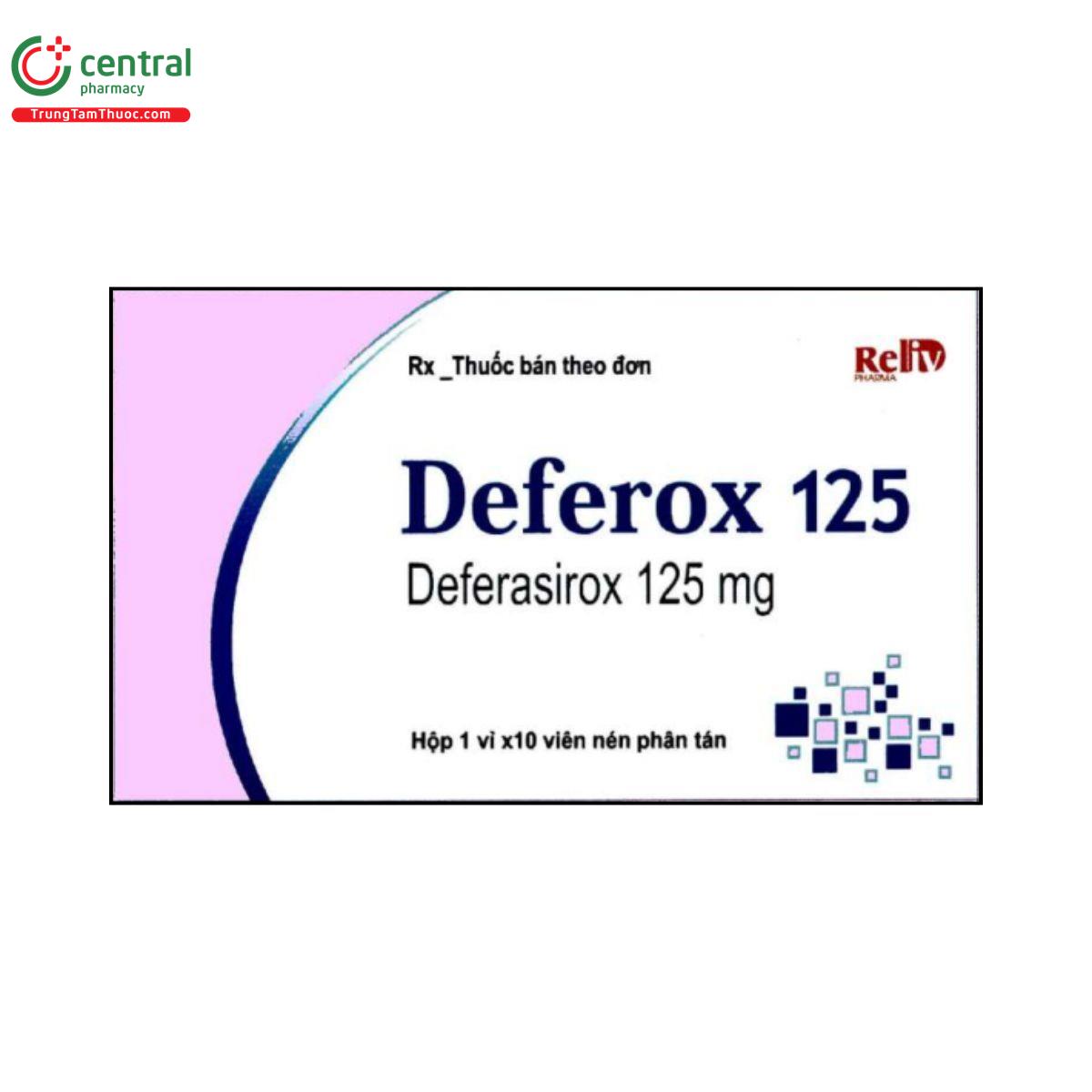 deferox 125mg 1 Q6211 deferox 125mg 1 Q6211