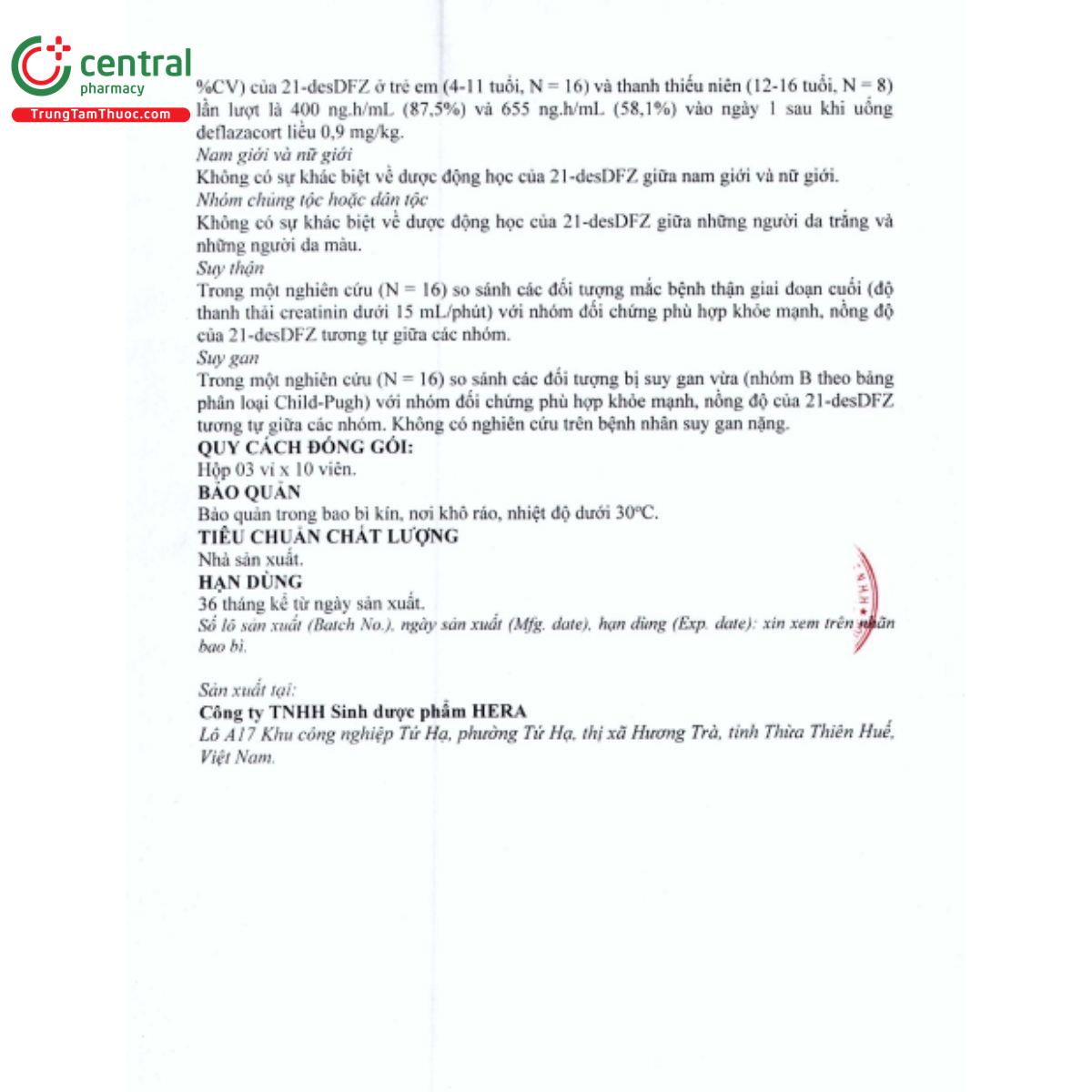 deflacor 6mg 12 G2435