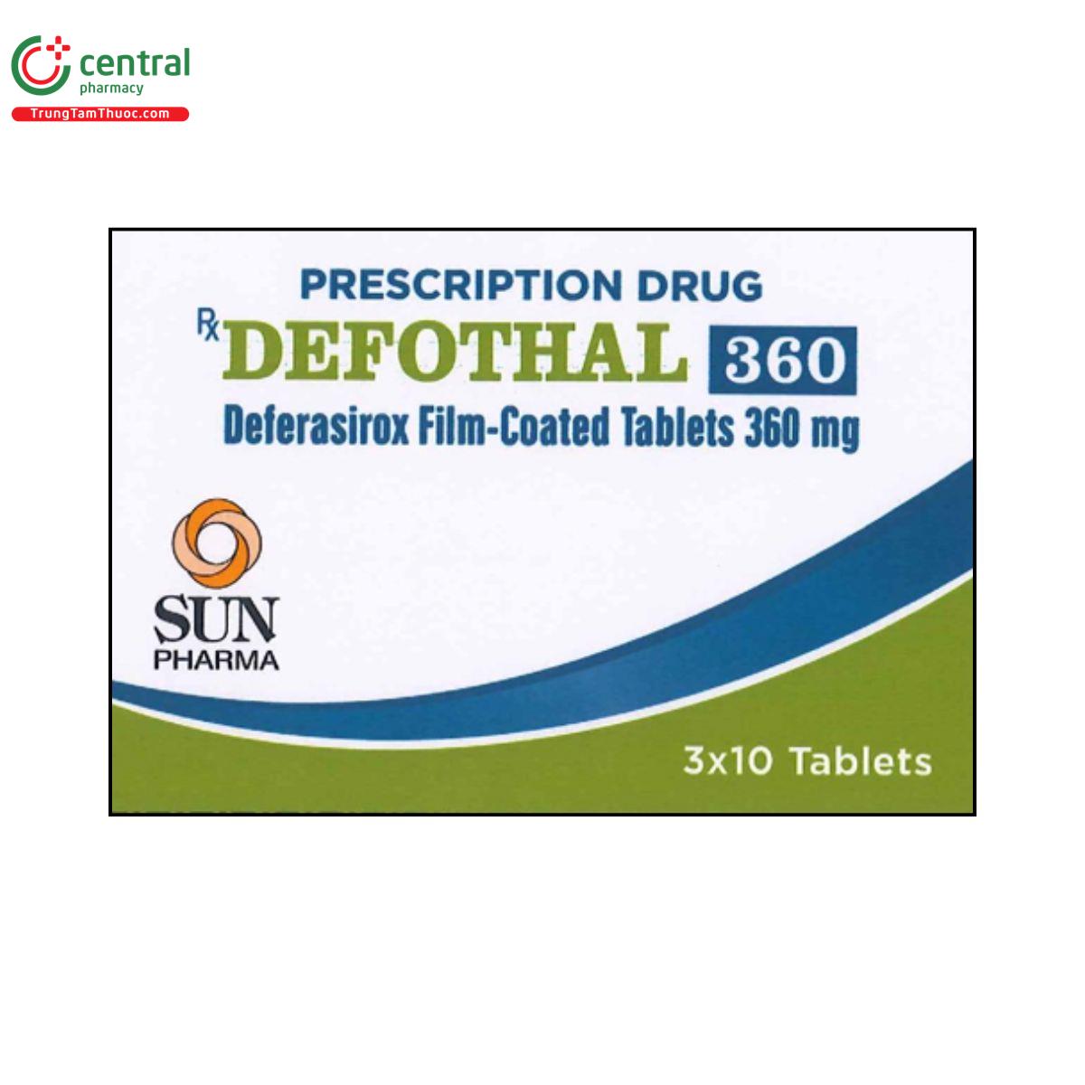 defothal tablets 360mg 1 E1473
