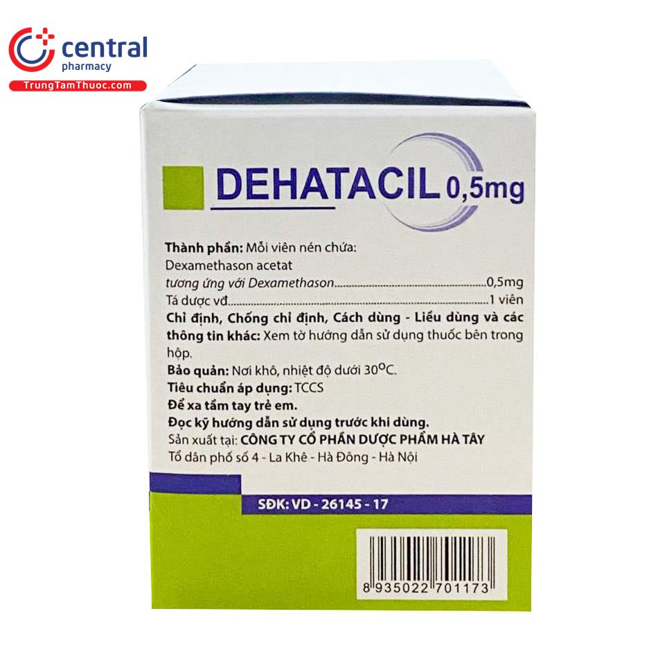 dehatacil 05 mg 8 M5562