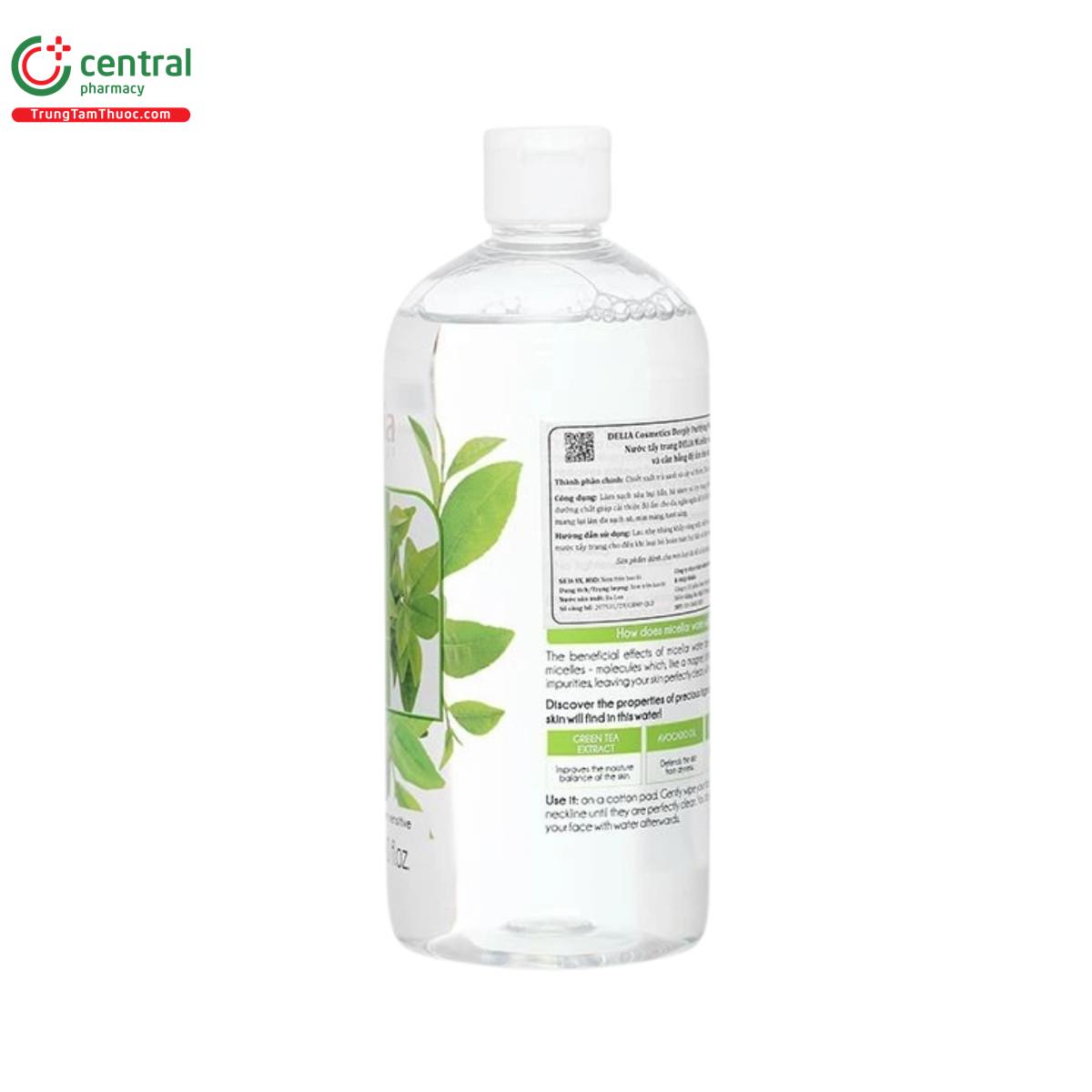 delia cosmetics deeply purifying micellar water 5 H3775