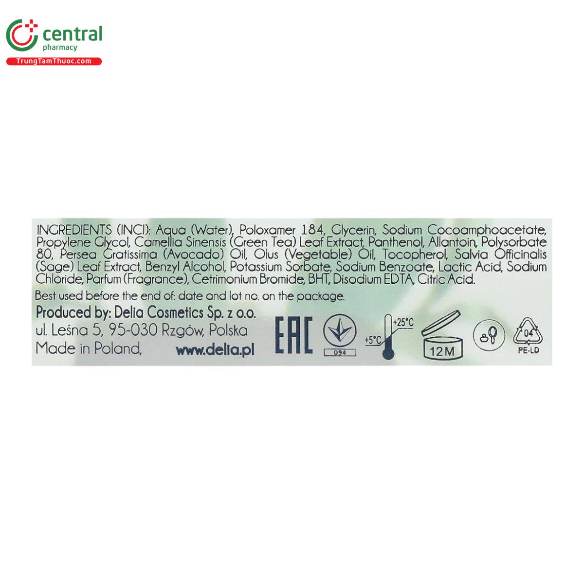 delia cosmetics deeply purifying micellar water 8 F2785