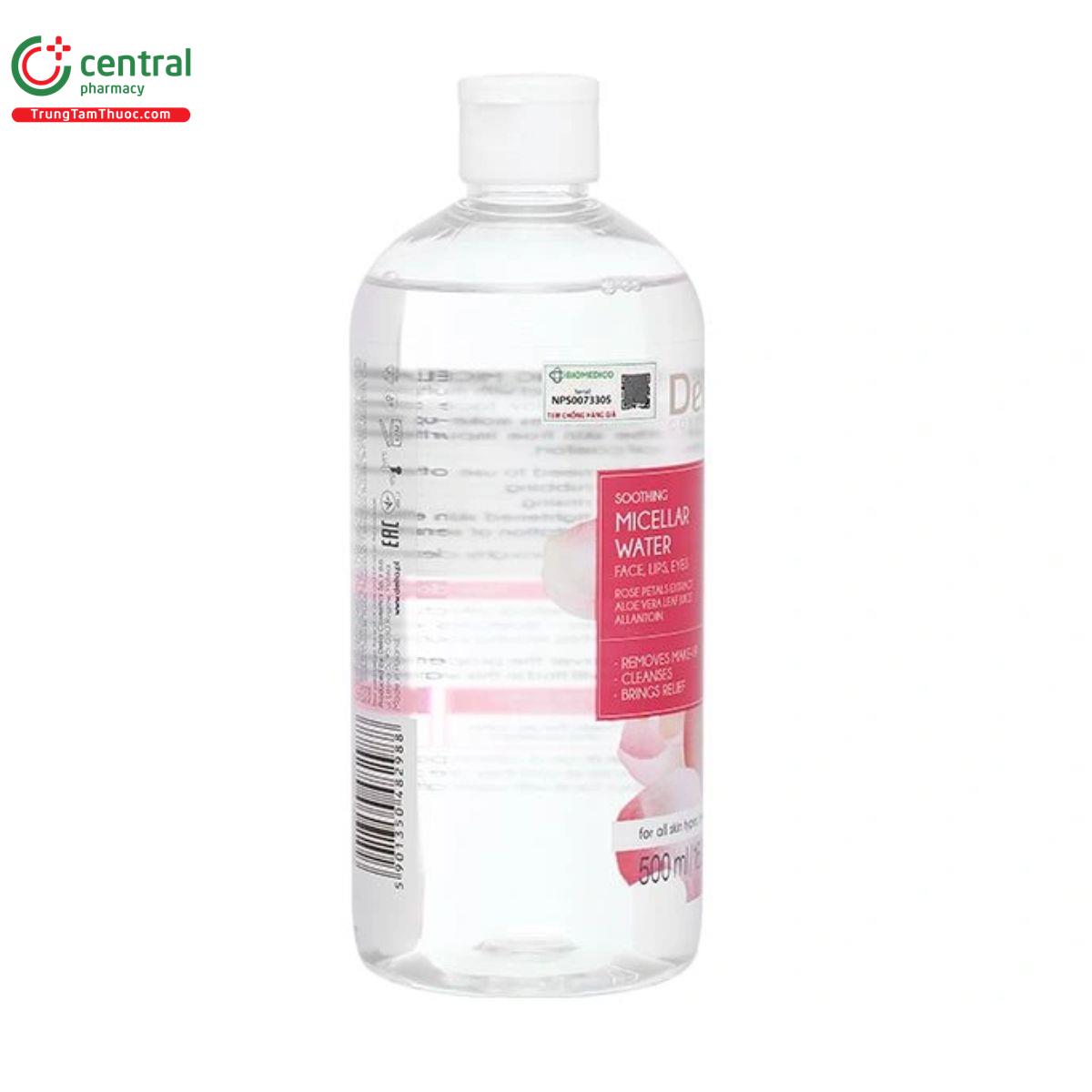 delia cosmetics soothing micellar water 3 F2464