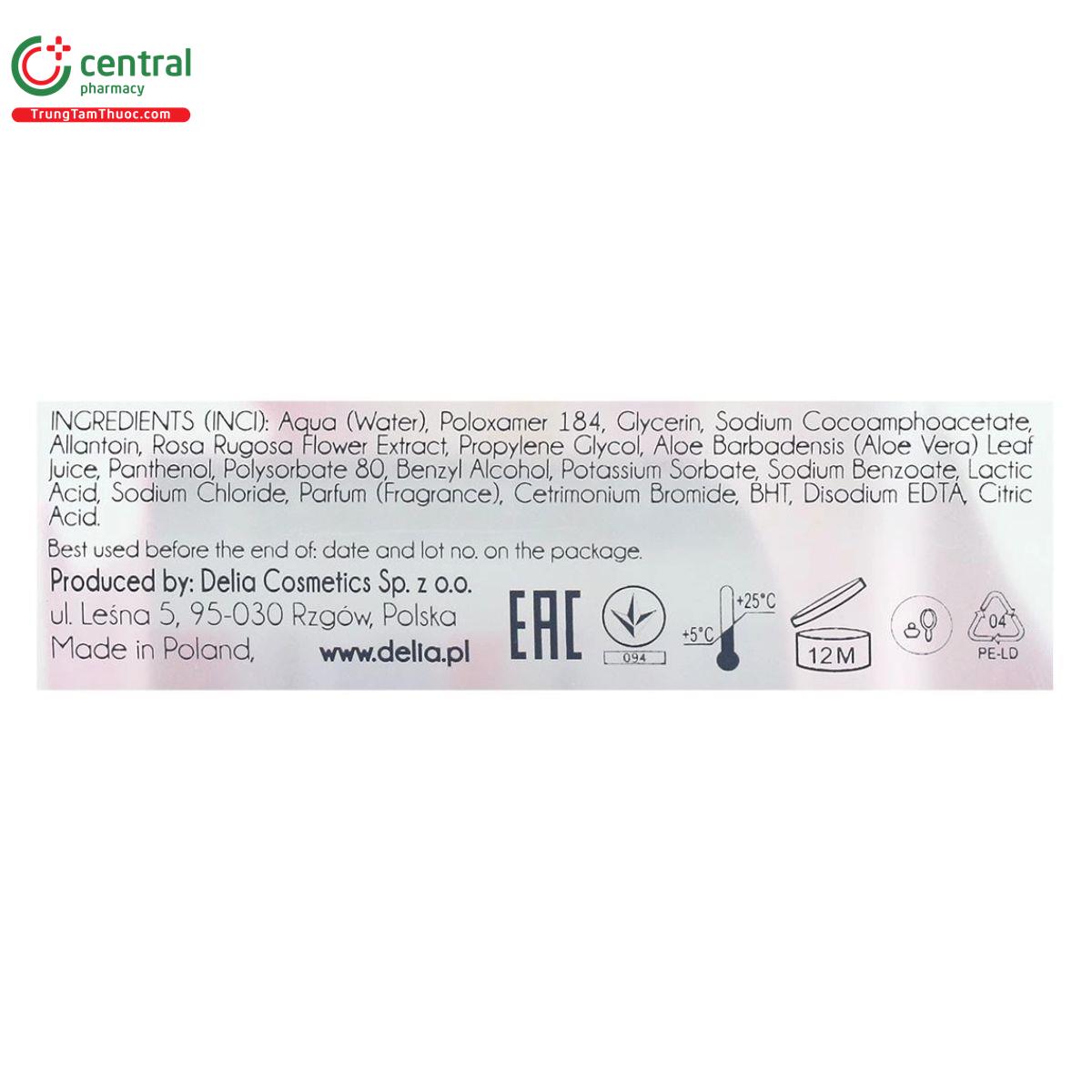 delia cosmetics soothing micellar water 6 F2783