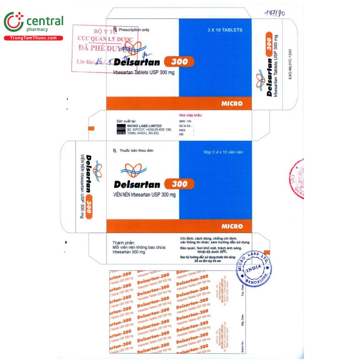 delsartan 300 4 G2120