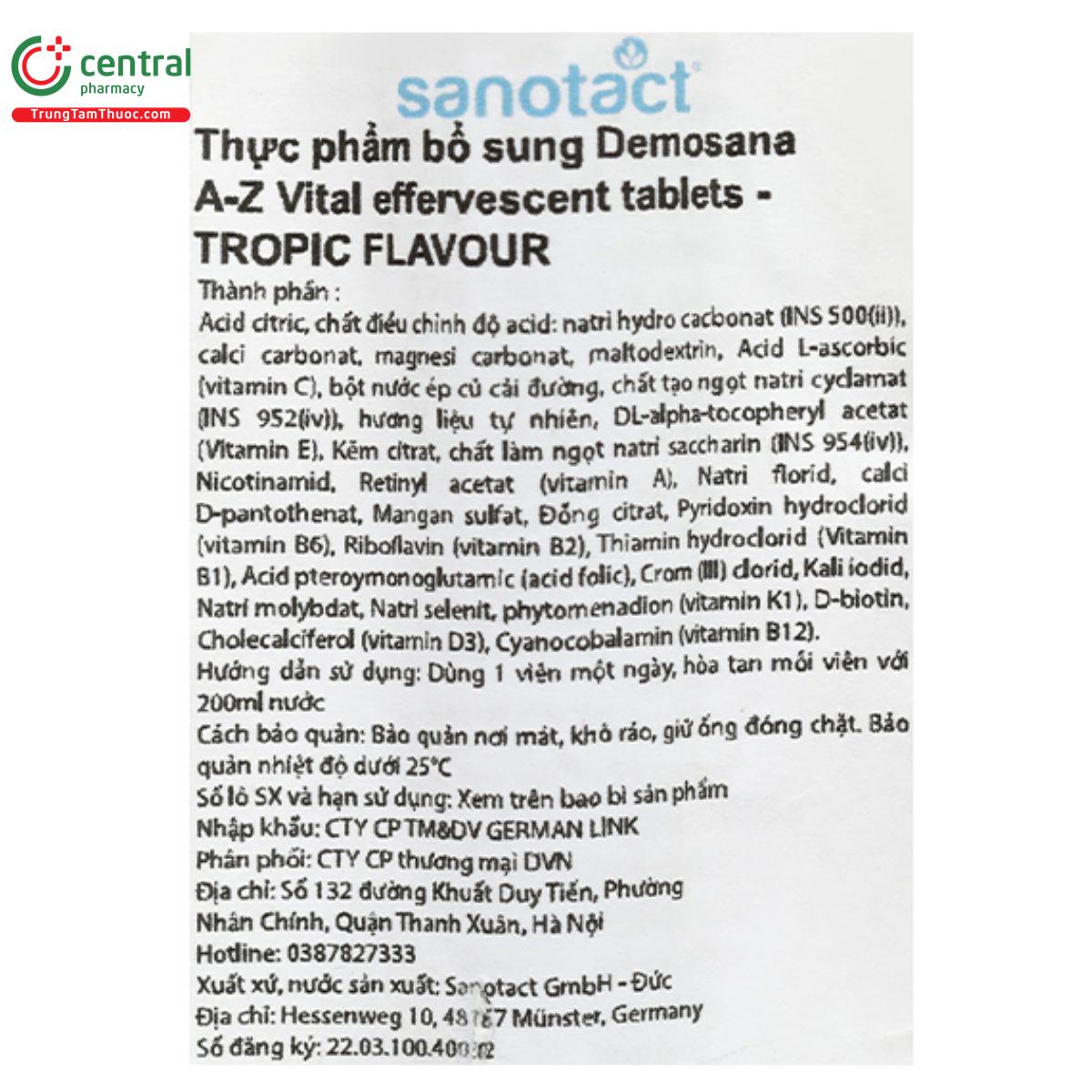 demosana a z vital 1 G2182