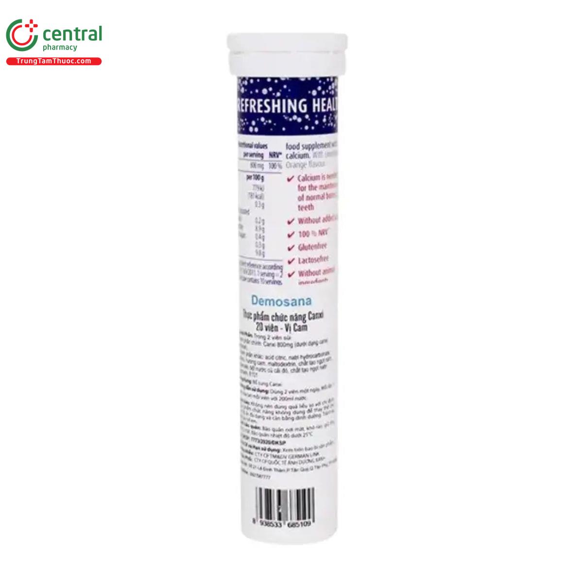 demosana calcium mobility refresh 4 L4780