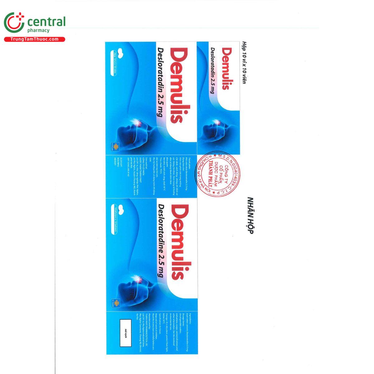 demulis 2 5mg 2 M5443 demulis 2 5mg 2 M5443