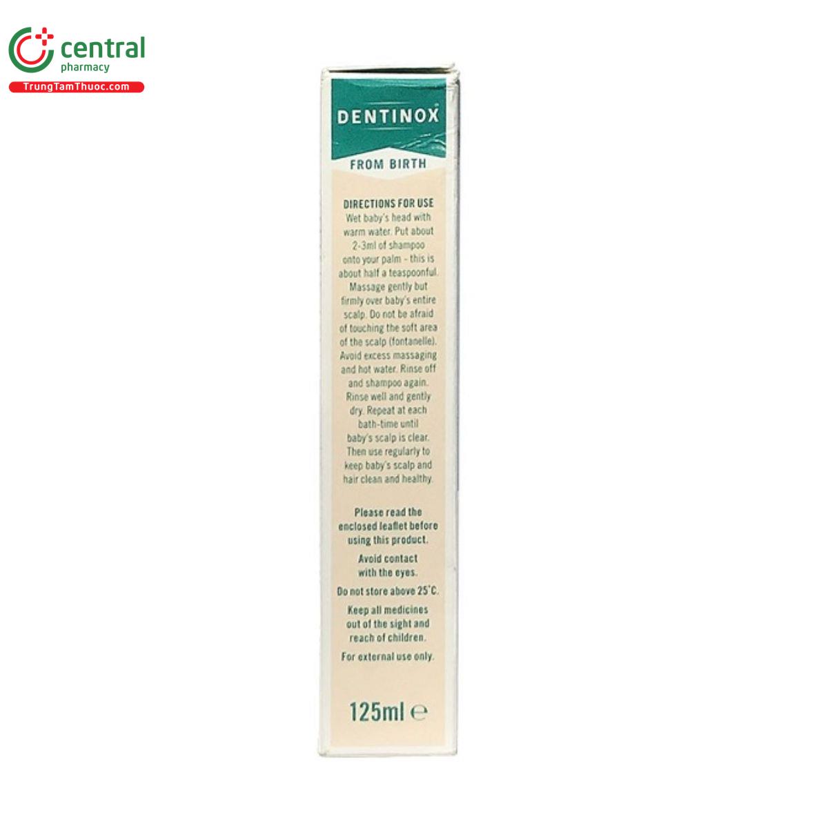 dentinox cradle cap 125ml 7 S7476