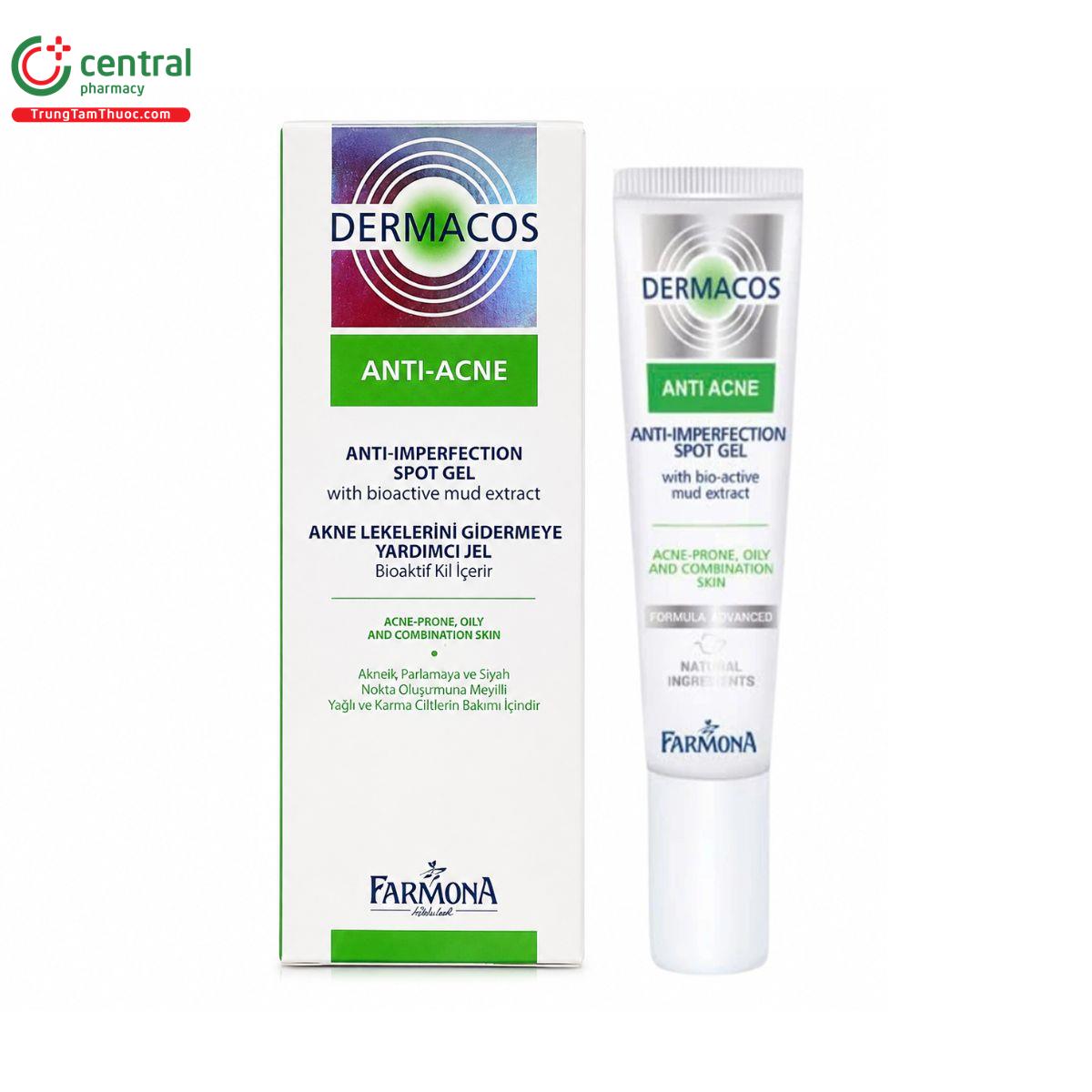 dermacos anti acne anti imperfection spot gel 1 S7083 dermacos anti acne anti imperfection spot gel 1 S7083