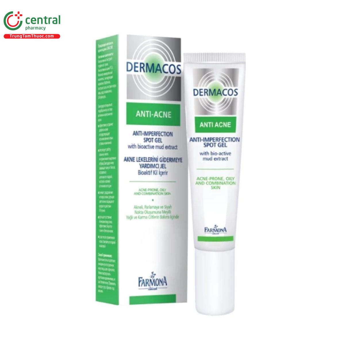 dermacos anti acne anti imperfection spot gel 2 F2201 dermacos anti acne anti imperfection spot gel 2 F2201