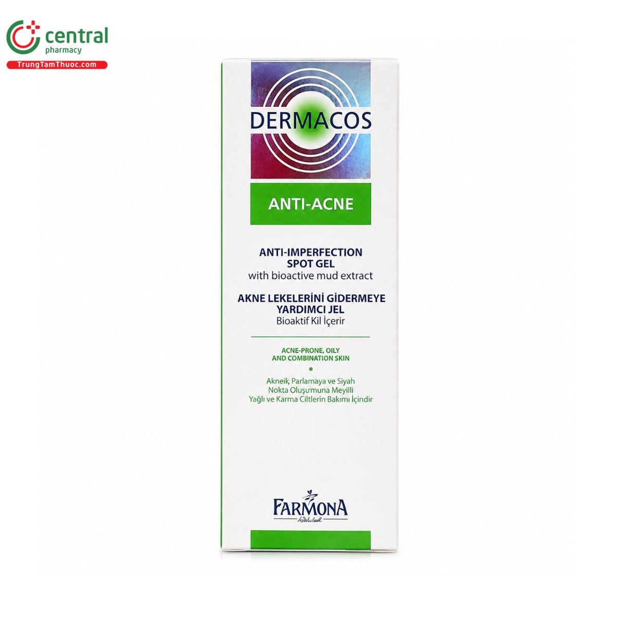dermacos anti acne anti imperfection spot gel 3 G2784 dermacos anti acne anti imperfection spot gel 3 G2784