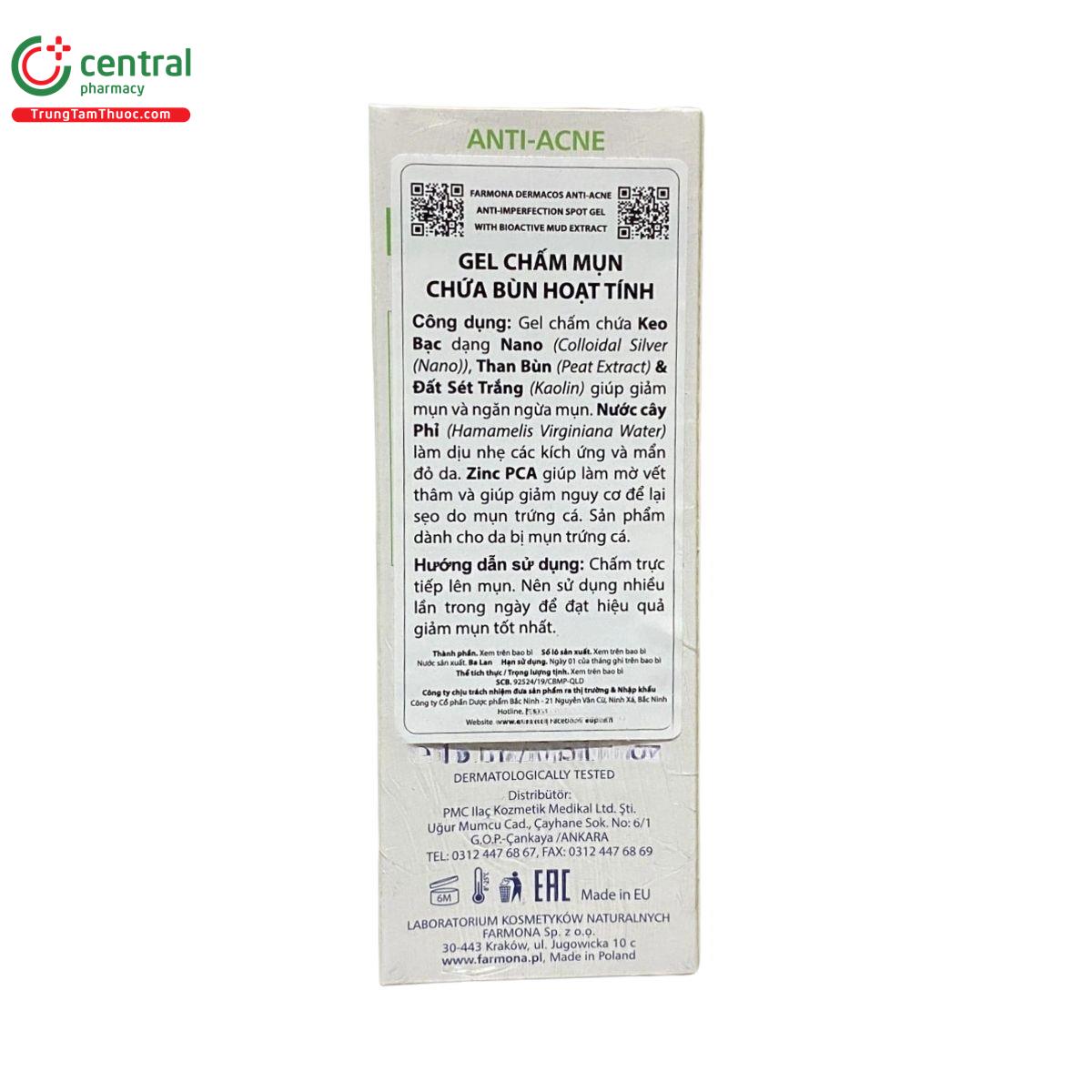 dermacos anti acne anti imperfection spot gel 4 D1211 dermacos anti acne anti imperfection spot gel 4 D1211