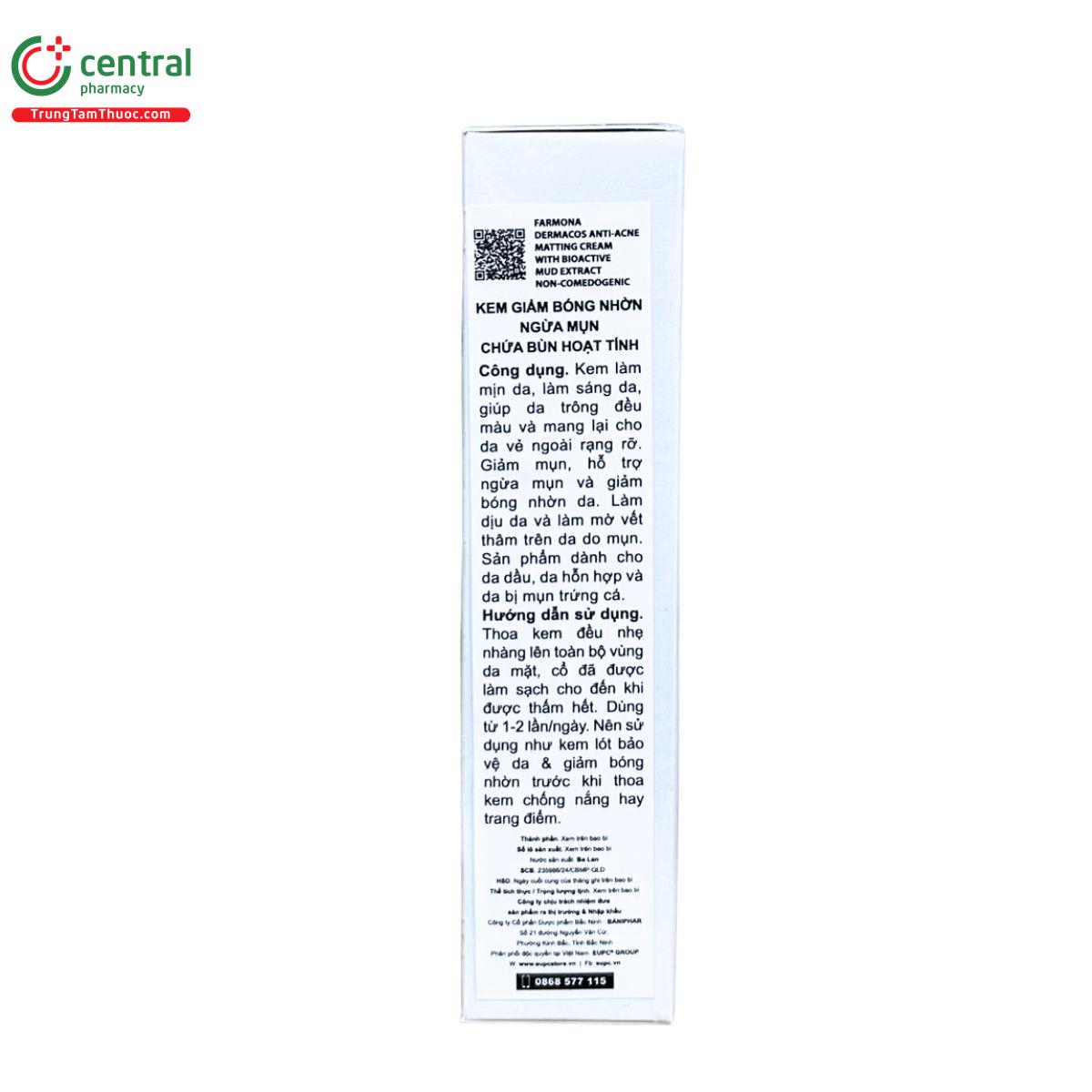 dermacos anti acne matting cream 6 U8018 dermacos anti acne matting cream 6 U8018