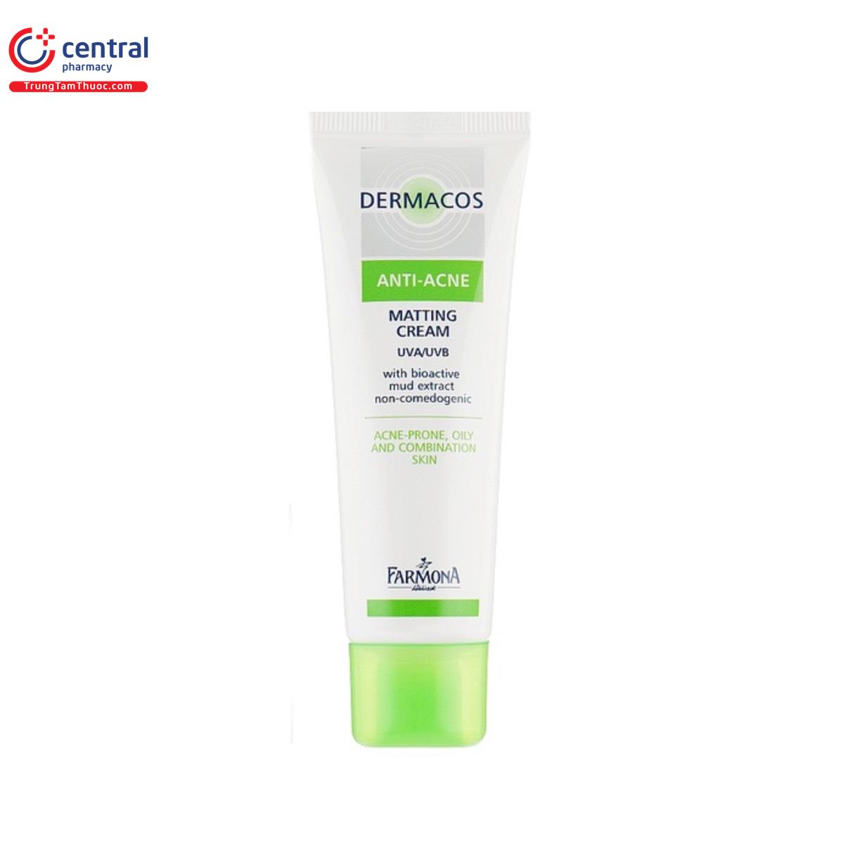 dermacos anti acne matting day cream 10 M5457