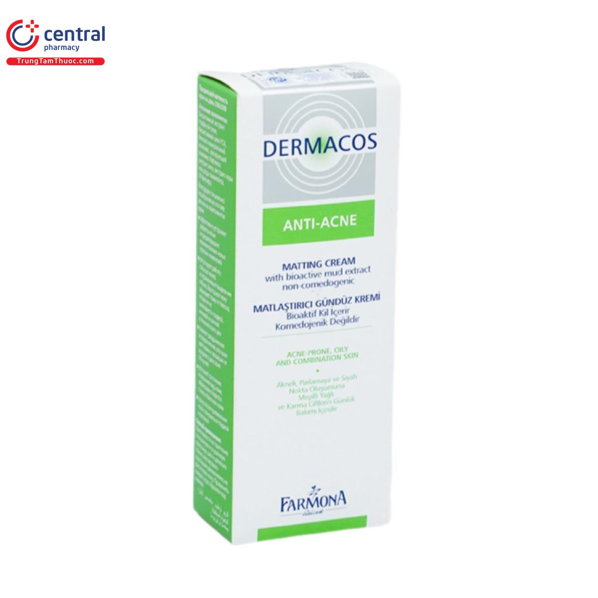 dermacos anti acne matting day cream 3 F2043