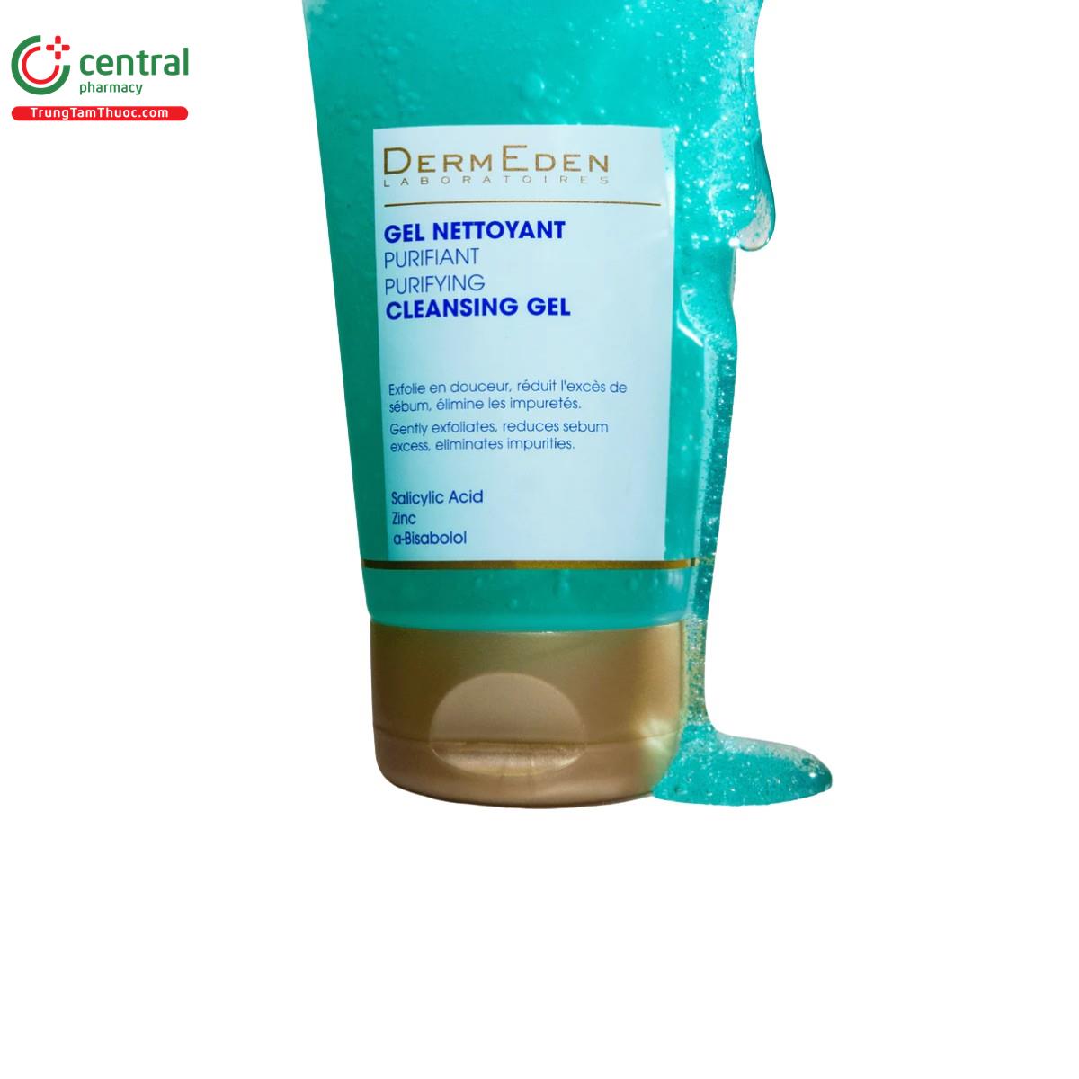 dermeden purifying cleansing gel 4 V8313