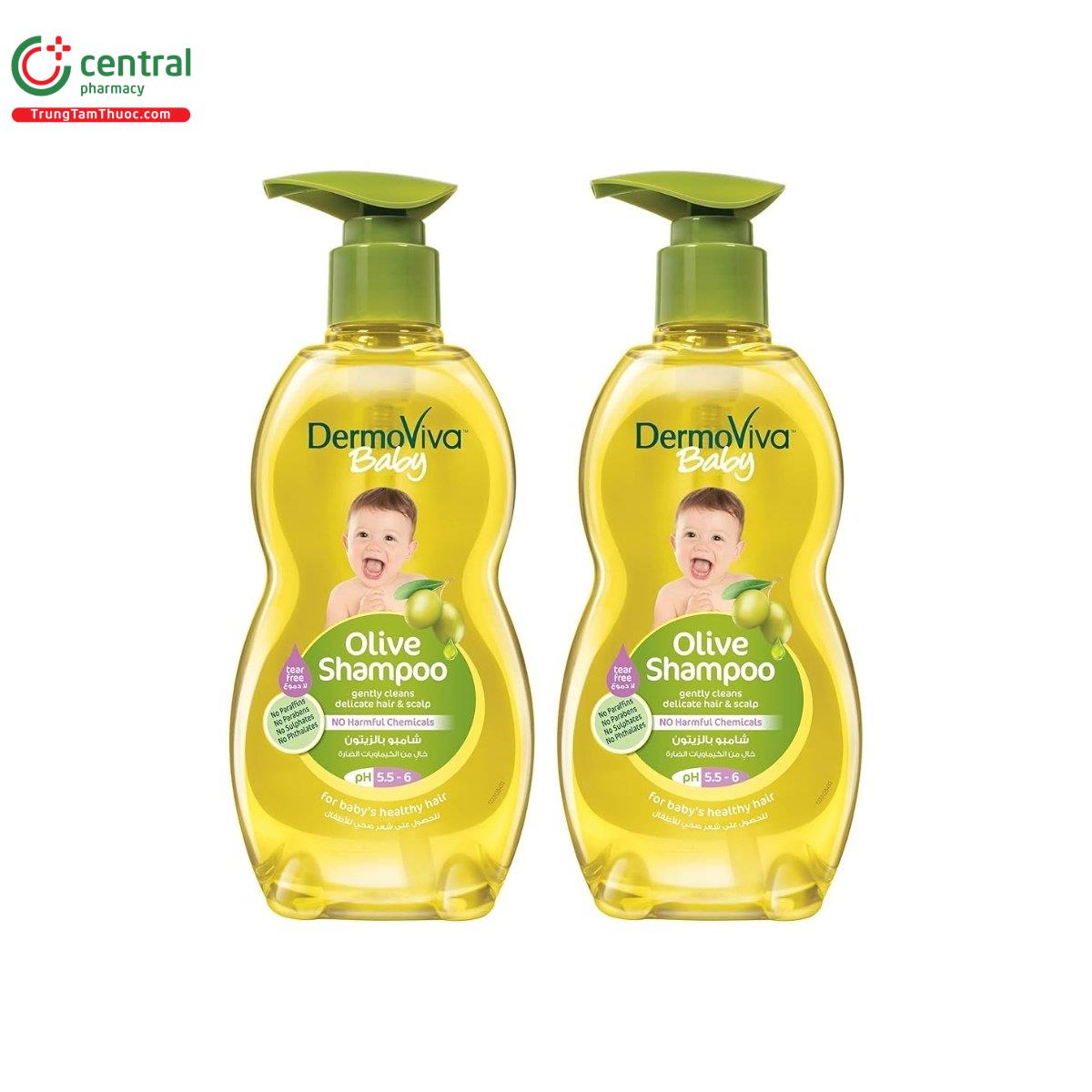 dermoviva baby olive shampoo 2 U8018