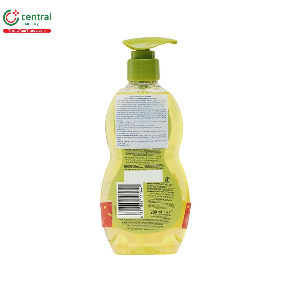 dermoviva baby olive shampoo 6 A0823