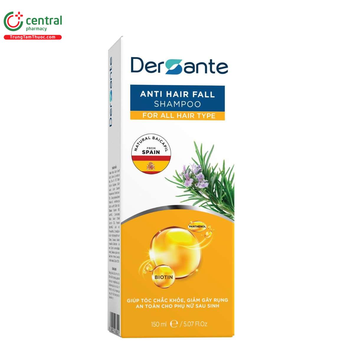 dersante anti hair fall shampoo 2 P6737