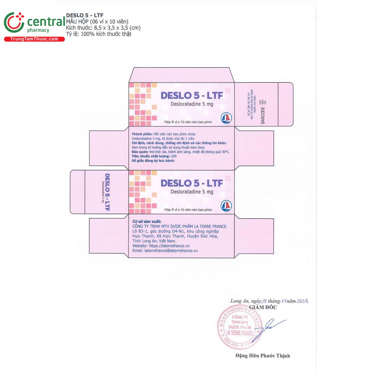 deslo 5 ltf T7866 deslo 5 ltf T7866